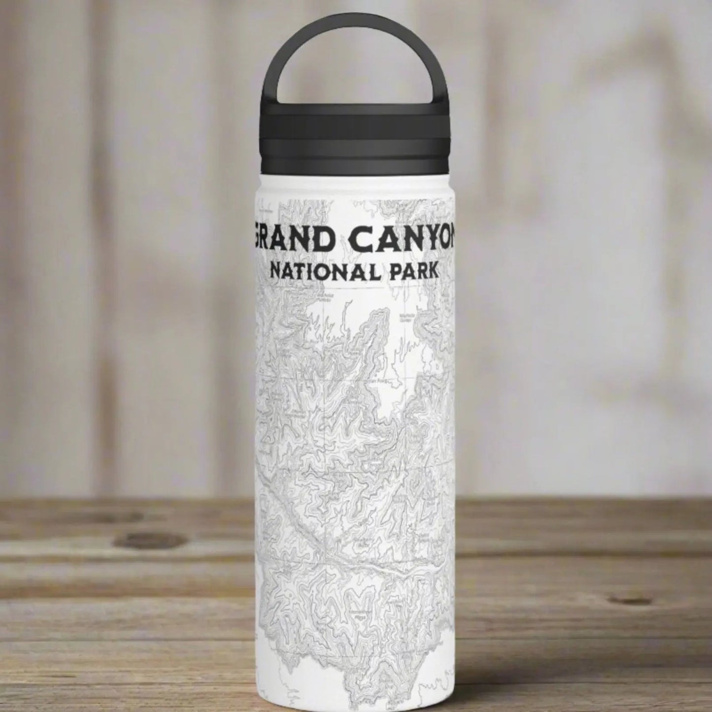 Grand Canyon National Park Topographic Steel Water Bottle – Parks Apparel