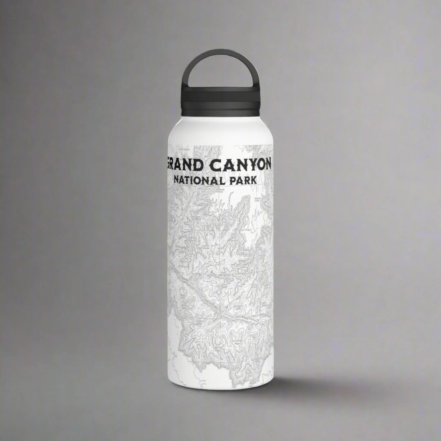 Grand Canyon National Park Topographic Steel Water Bottle – Parks Apparel