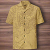 Grand Canyon National Park Topographic Unisex Button Up Shirt
