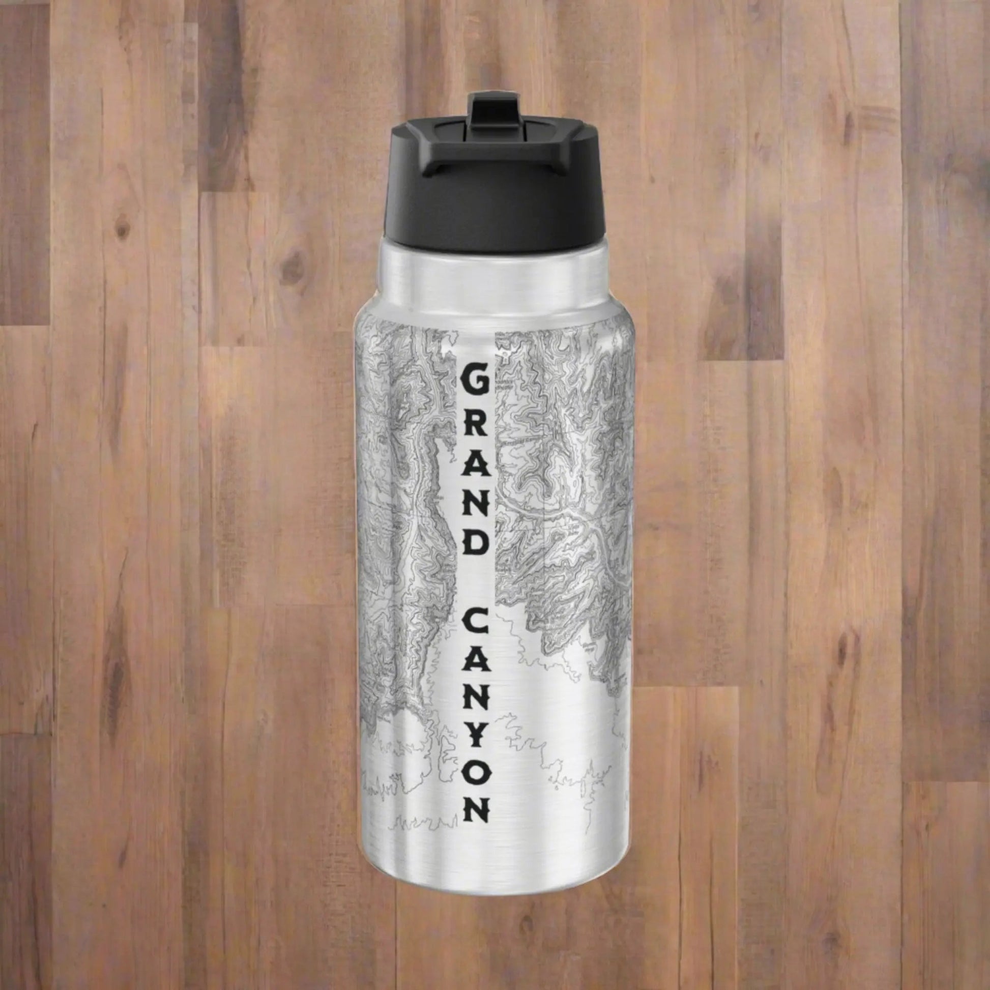 Grand Canyon National Park Topographic Water Bottle Tumbler 32oz – Parks Apparel
