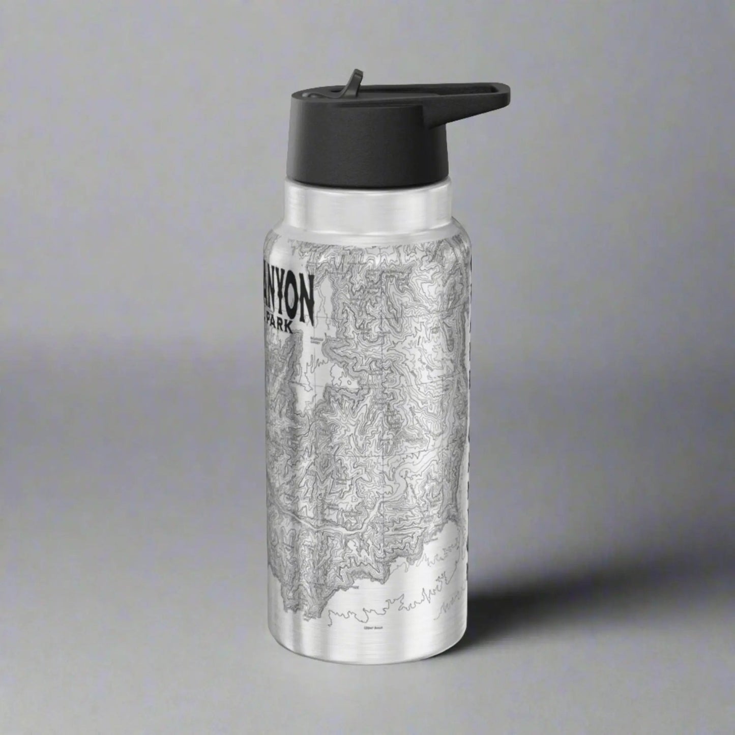Grand Canyon National Park Topographic Water Bottle Tumbler 32oz – Parks Apparel