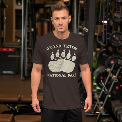 Grand Teton Bear Claw Topo T-shirt - Parks Apparel