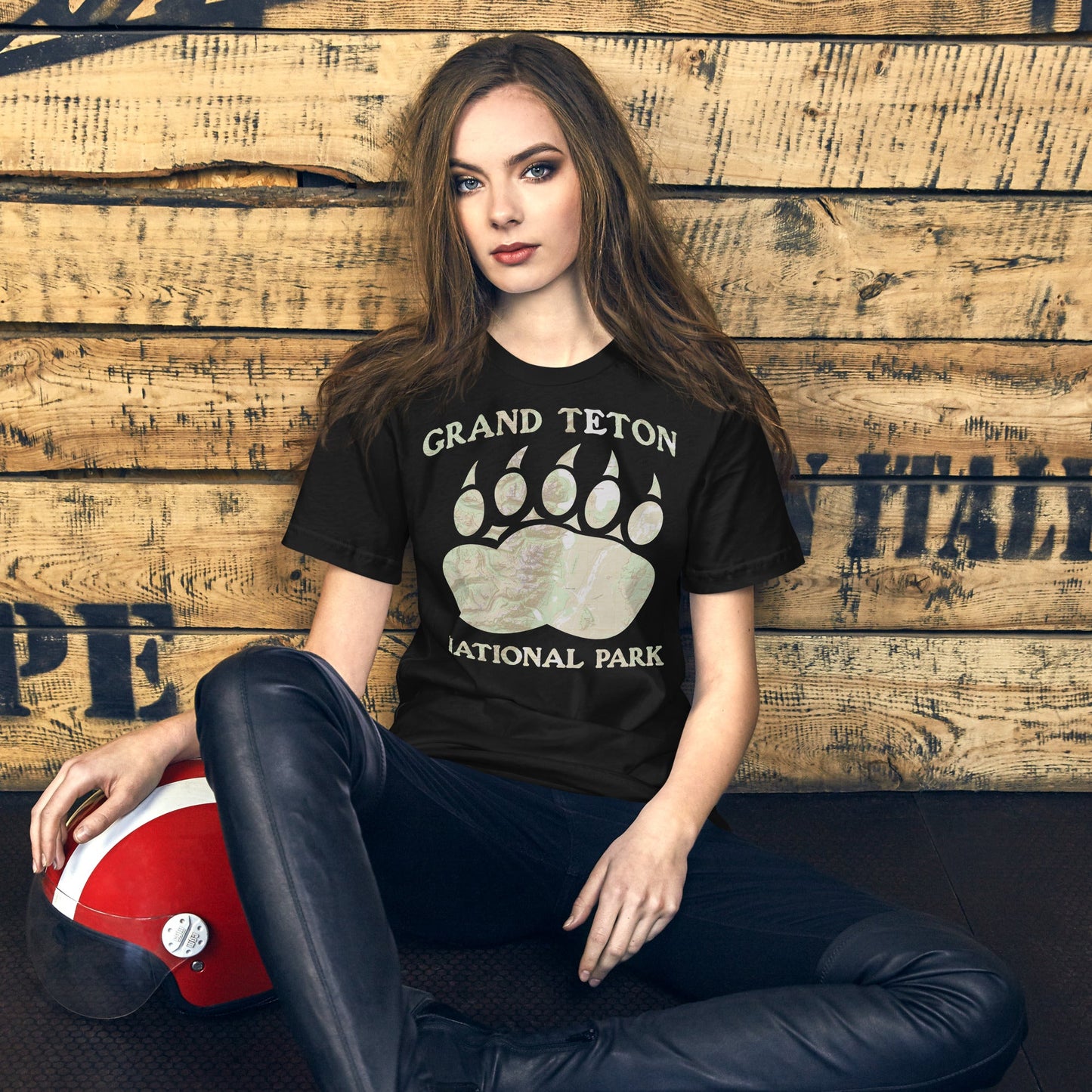 Grand Teton Bear Claw Topo T-shirt - Parks Apparel