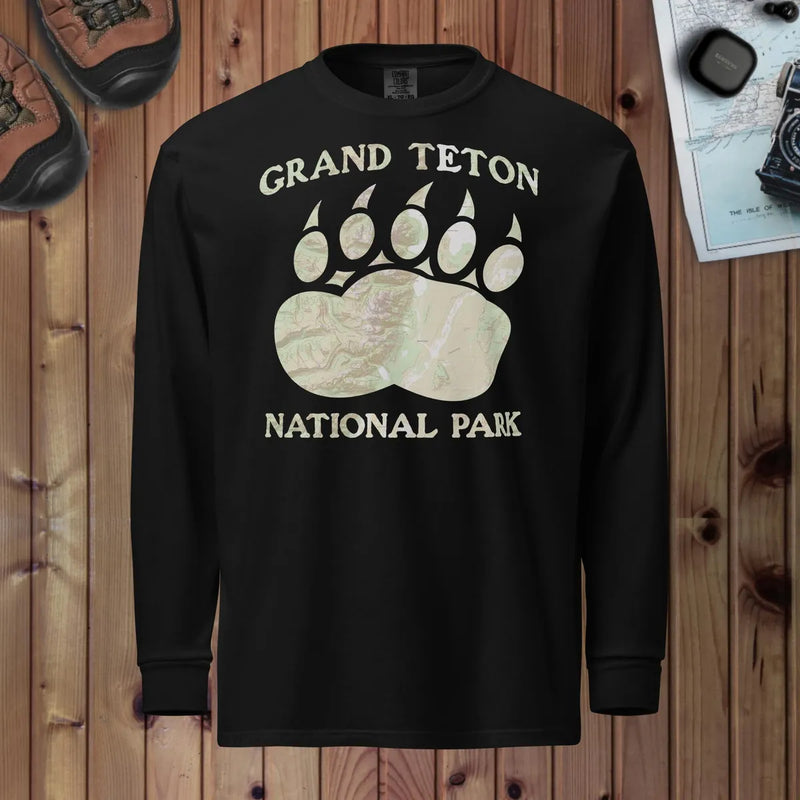 Grand Teton Heavyweight Long Sleeve Topo Tee - Parks ApparelLong - sleeve