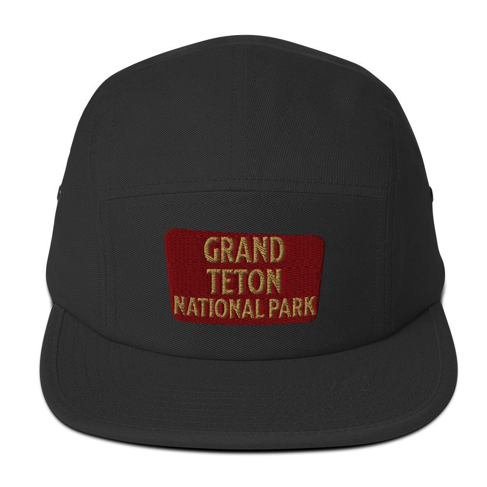 Grand Teton National Park 5 - Panel Hat - Parks Apparelhat