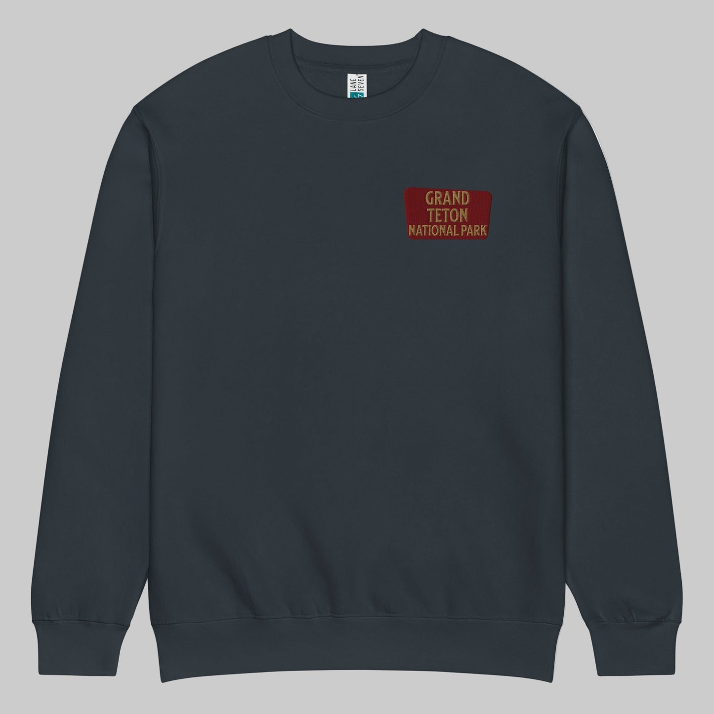 Grand Teton National Park crewneck sweatshirt alternate color or product angle