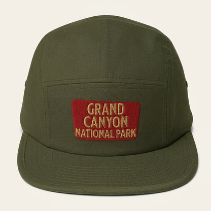 Grand Canyon National Park 5-Panel Hat in Olive