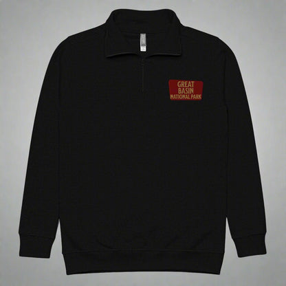 Great Basin National Park 1/4 Zip Fleece Pullover - Parks ApparelSweater