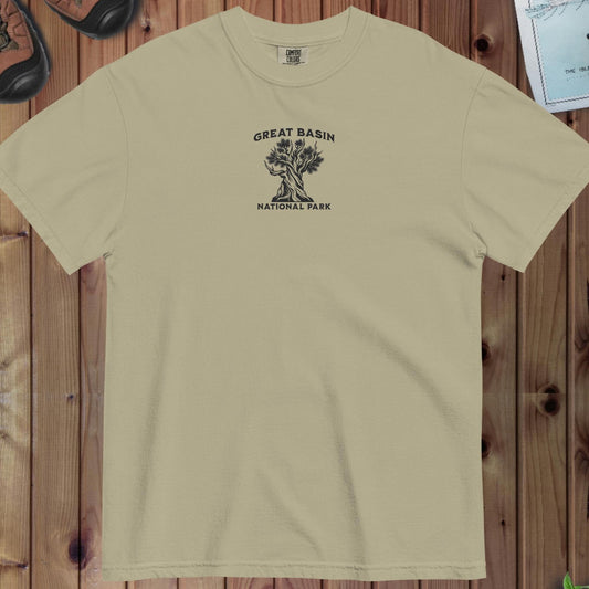 Great Basin National Park embroidered bristlecone premium t-shirt primary product view