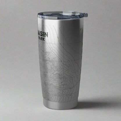 Great Basin National Park Topographic Insulated Tumbler 20oz - Parks ApparelMug