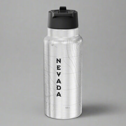 Great Basin National Park Topographic Insulated Water Bottle Tumbler - Parks ApparelMug