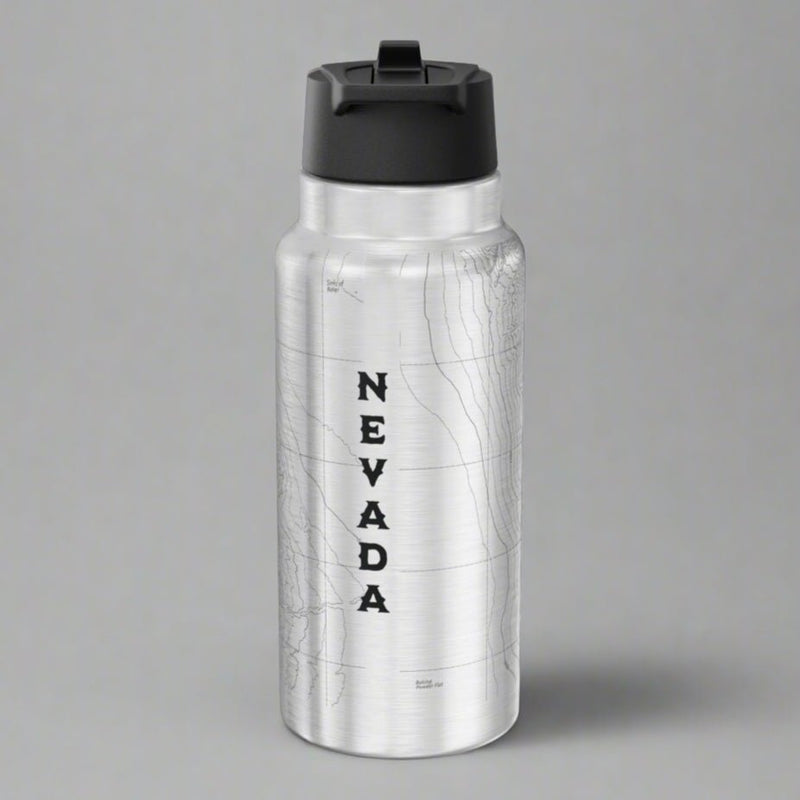 Great Basin National Park Topographic Insulated Water Bottle Tumbler - Parks ApparelMug