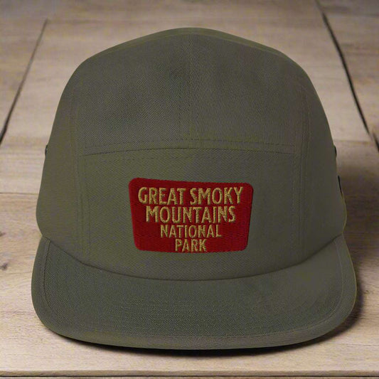 Great Smoky Mountains 5 - Panel Hat - Parks Apparelhat