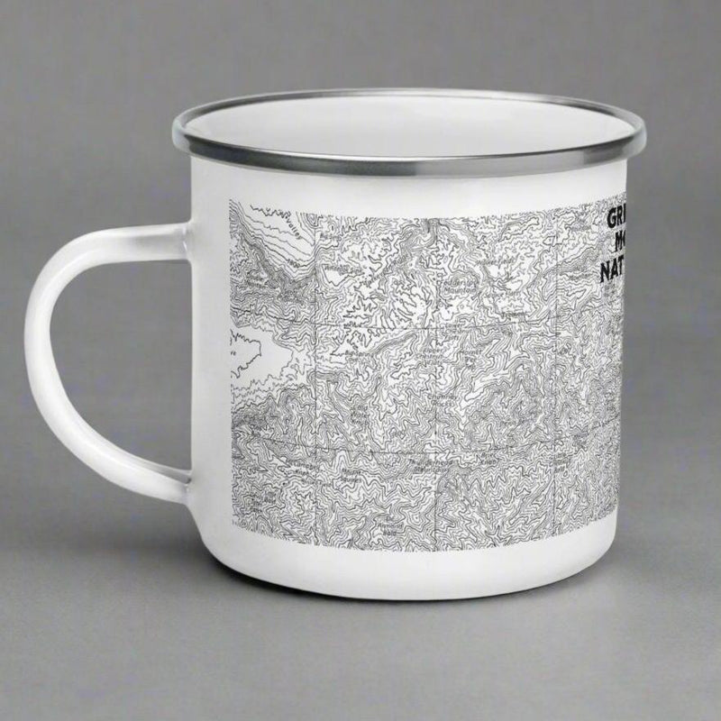 Great Smoky Mountains National Park Appalachian Trail enamel camp mug showing design detail or product variation