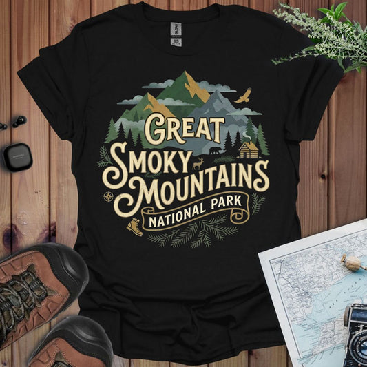 Great Smoky Mountains National Park T-Shirt - Parks ApparelT-Shirt