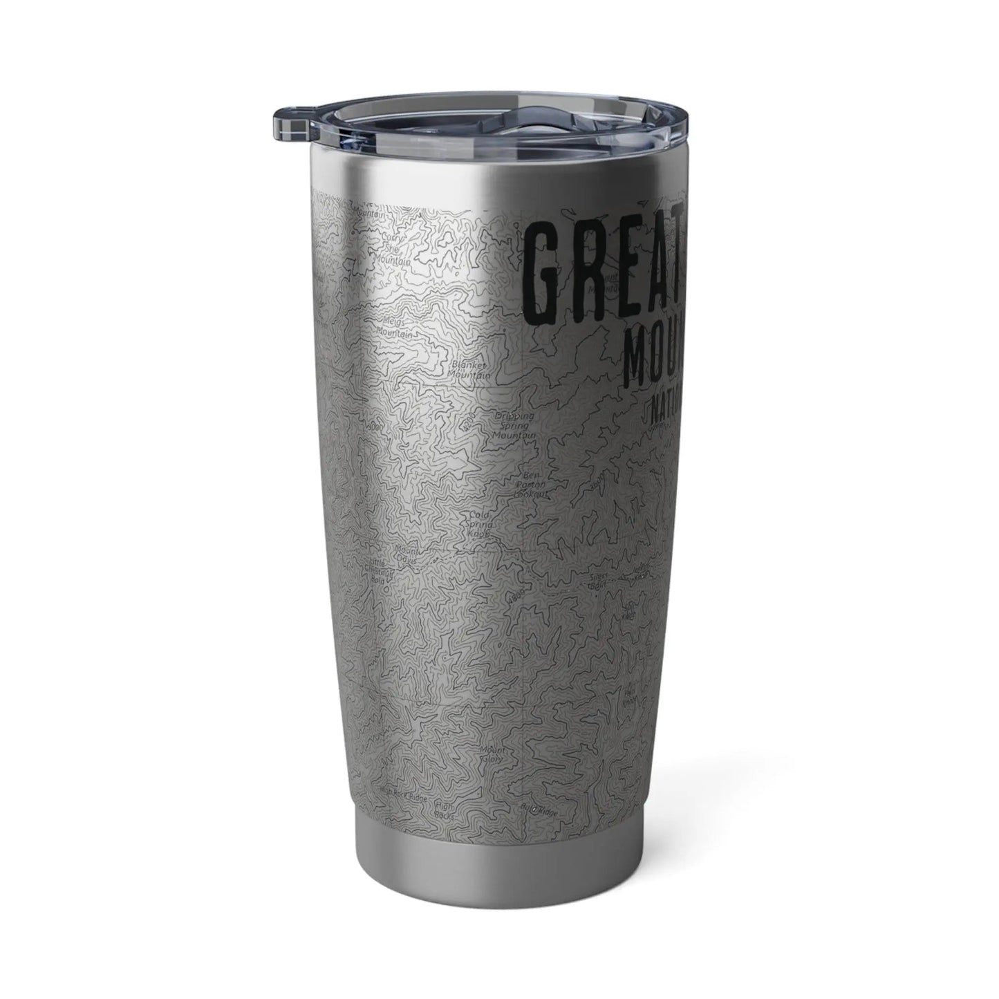 Great Smoky Mountains National Park Topographic Tumbler 20oz – Parks Apparel