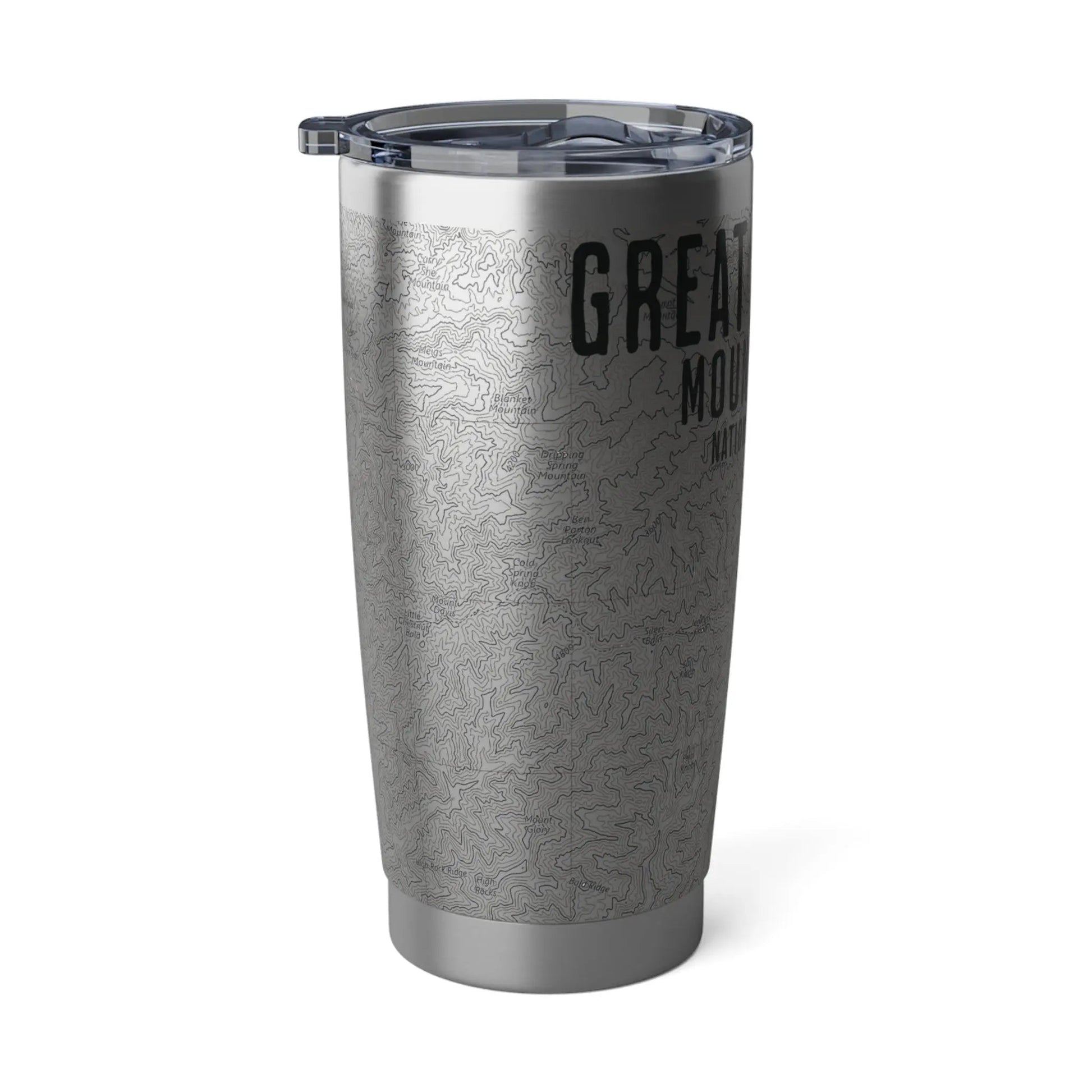 Great Smoky Mountains National Park Topographic Tumbler 20oz – Parks Apparel