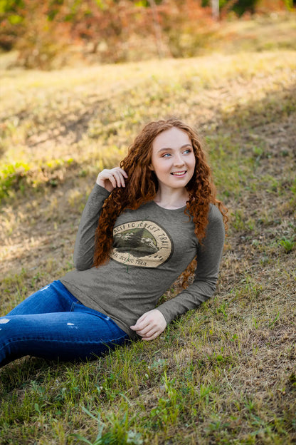 Pacific Crest National Scenic Trail Unisex Long Sleeve T-shirt PCT Long-sleeve Printify
