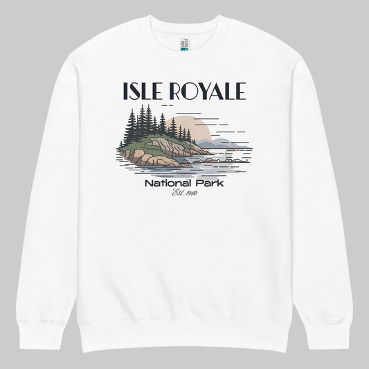Isle Royale Crewneck Sweatshirt - Parks ApparelSweater