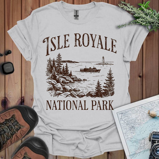 Isle Royale National Park classic graphic t-shirt primary product view