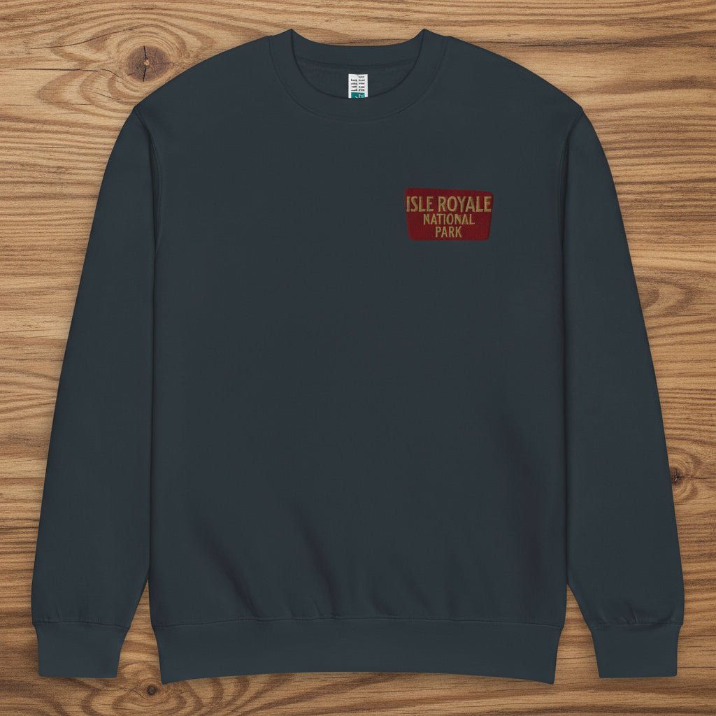 Isle Royale National Park crewneck sweatshirt primary product view