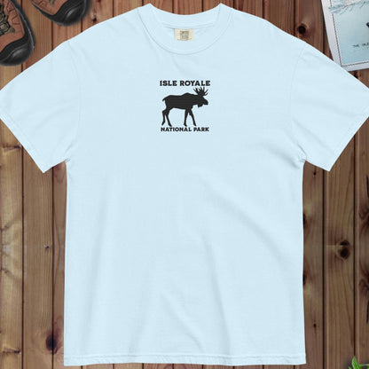 Isle Royale National Park Embroidered Premium T-shirt - Parks Apparel