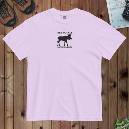 Isle Royale National Park Embroidered Premium T-shirt - Parks Apparel