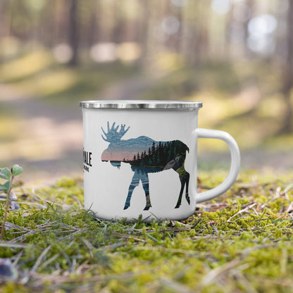 Isle Royale National Park moose camp mug alternate product view