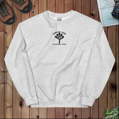 Joshua Tree National Park embroidered crewneck sweatshirt detail or alternate product view