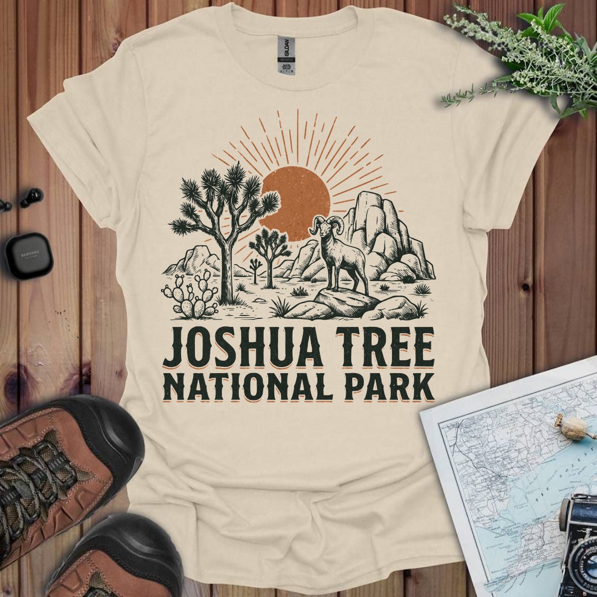 Joshua Tree National Park graphic t-shirt primary product view