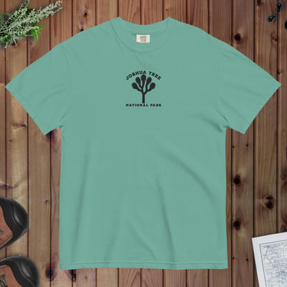 Joshua Tree National Park premium embroidered t-shirt detail or alternate product view