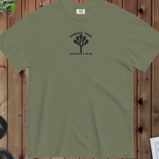 Joshua Tree National Park premium embroidered t-shirt primary product view