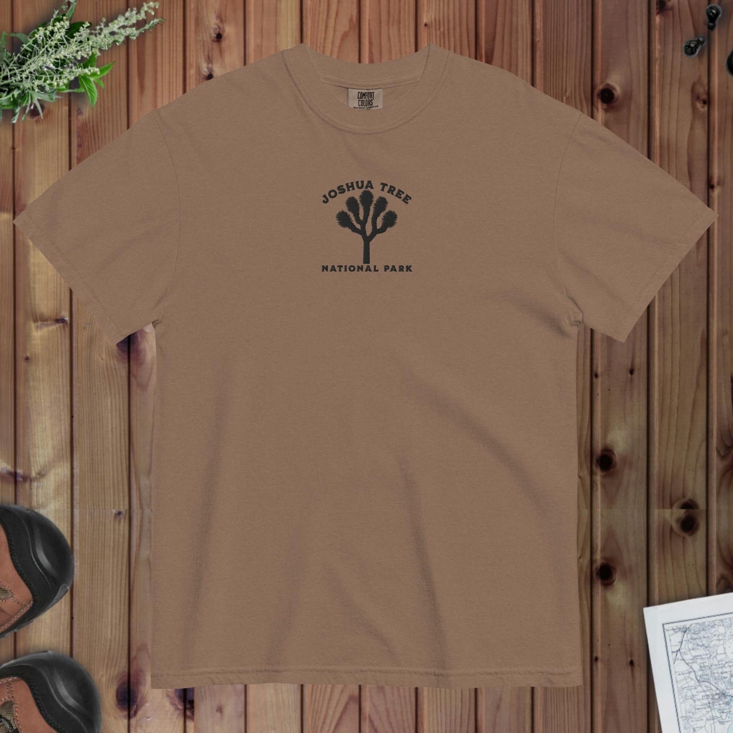 Joshua Tree National Park Premium Embroidered T-shirt - Parks ApparelT-Shirt