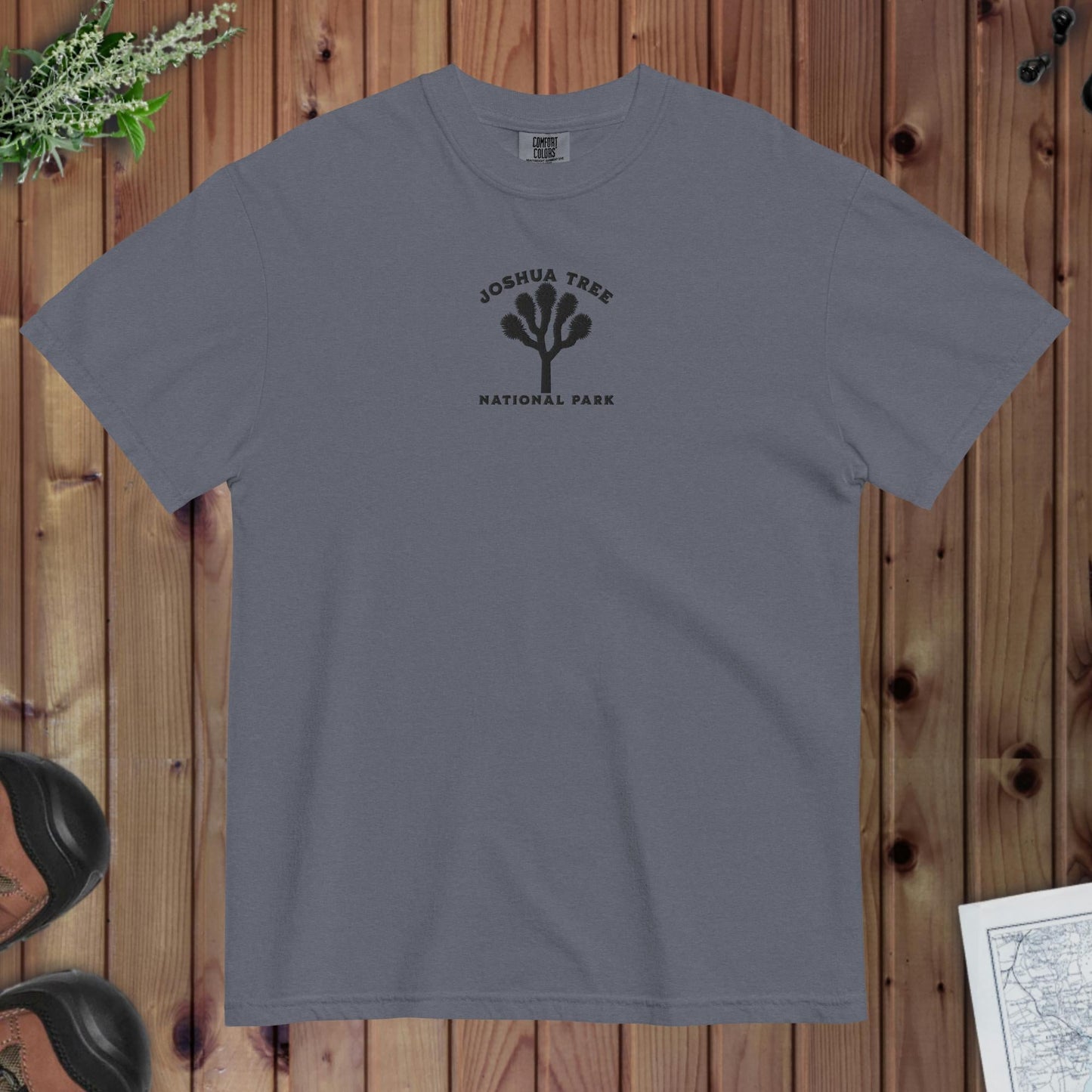 Joshua Tree National Park Premium Embroidered T-shirt - Parks ApparelT-Shirt