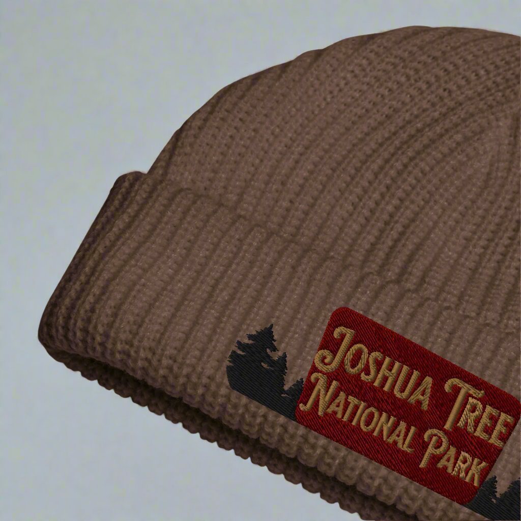 Joshua Tree National Park Sign Embroidered Beanie - Parks Apparelhat