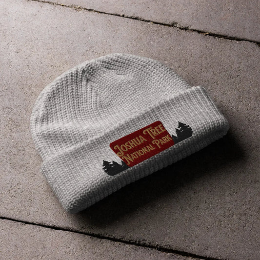 Joshua Tree National Park Sign Embroidered Beanie - Parks Apparelhat