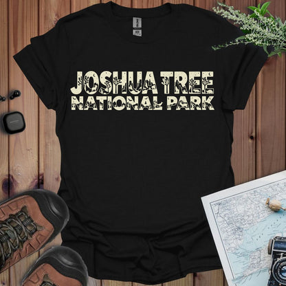 Joshua Tree National Park silhouette graphic t-shirt alternate apparel color or product angle