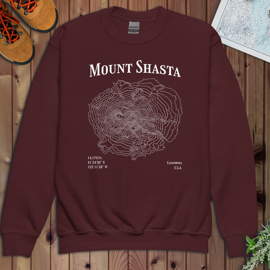 Untitled Project - T-Shirt 6 National Park Youth Sweatshirt in Maroon