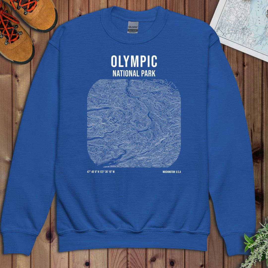 Untitled Project (Copy) - T-Shirt Design 28 Juli (Copy) (Copy) (Copy) (Copy) (Copy) (Copy) 8 (7) National Park Youth Sweatshirt in Royal