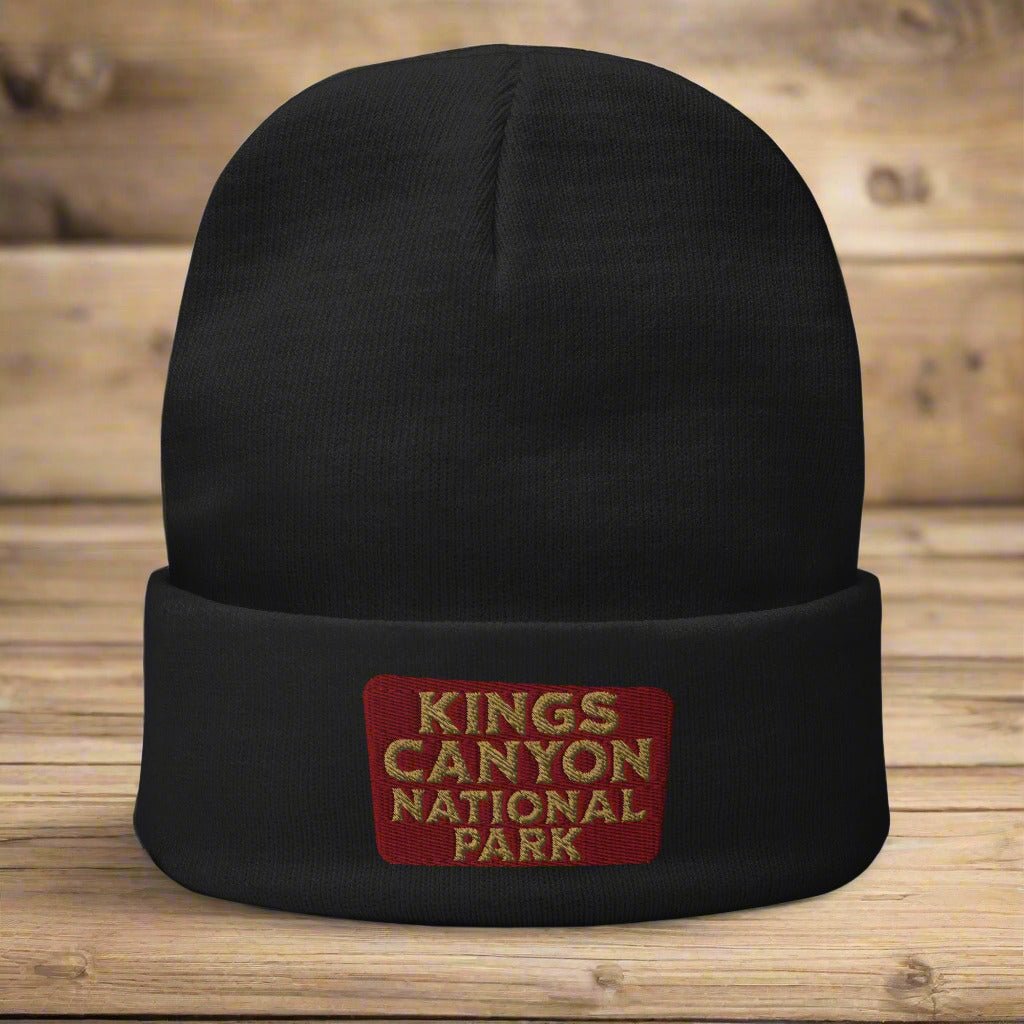 Kings Canyon Embroidered Beanie - Parks Apparel