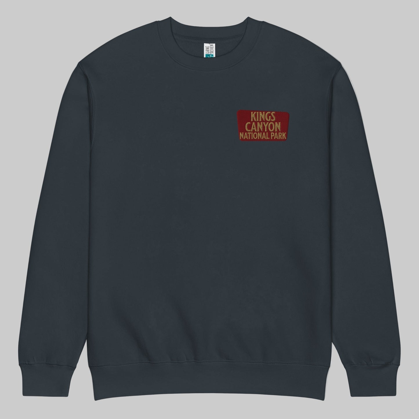 Kings Canyon National Park crewneck sweatshirt alternate apparel color or product angle