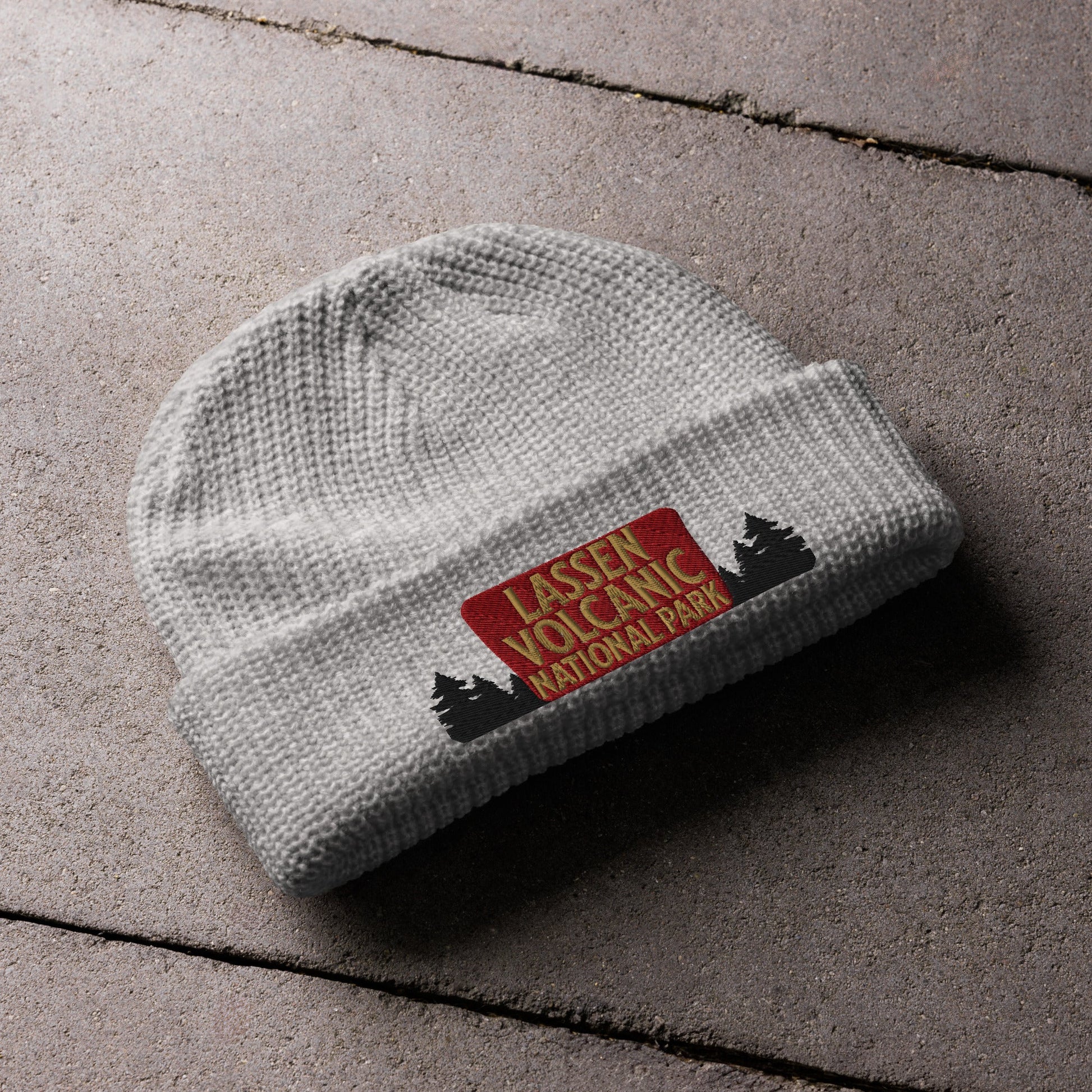 Lassen Volcanic National Park Embroidered Beanie - Parks Apparelhat