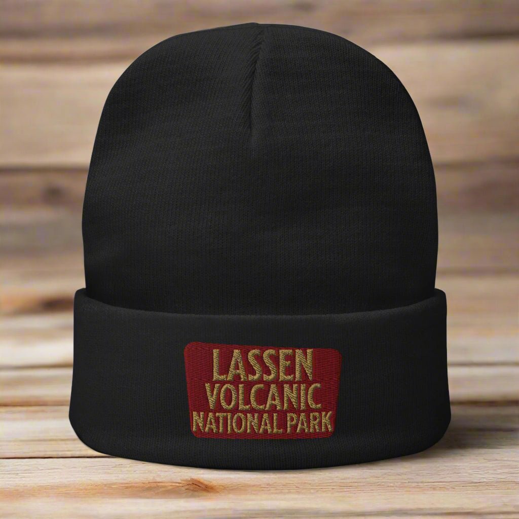 Lassen Volcanic National Park embroidered beanie primary product view