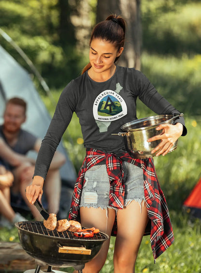 Appalachian National Scenic Trail Unisex Long Sleeve T-shirt AT Long-sleeve Printify