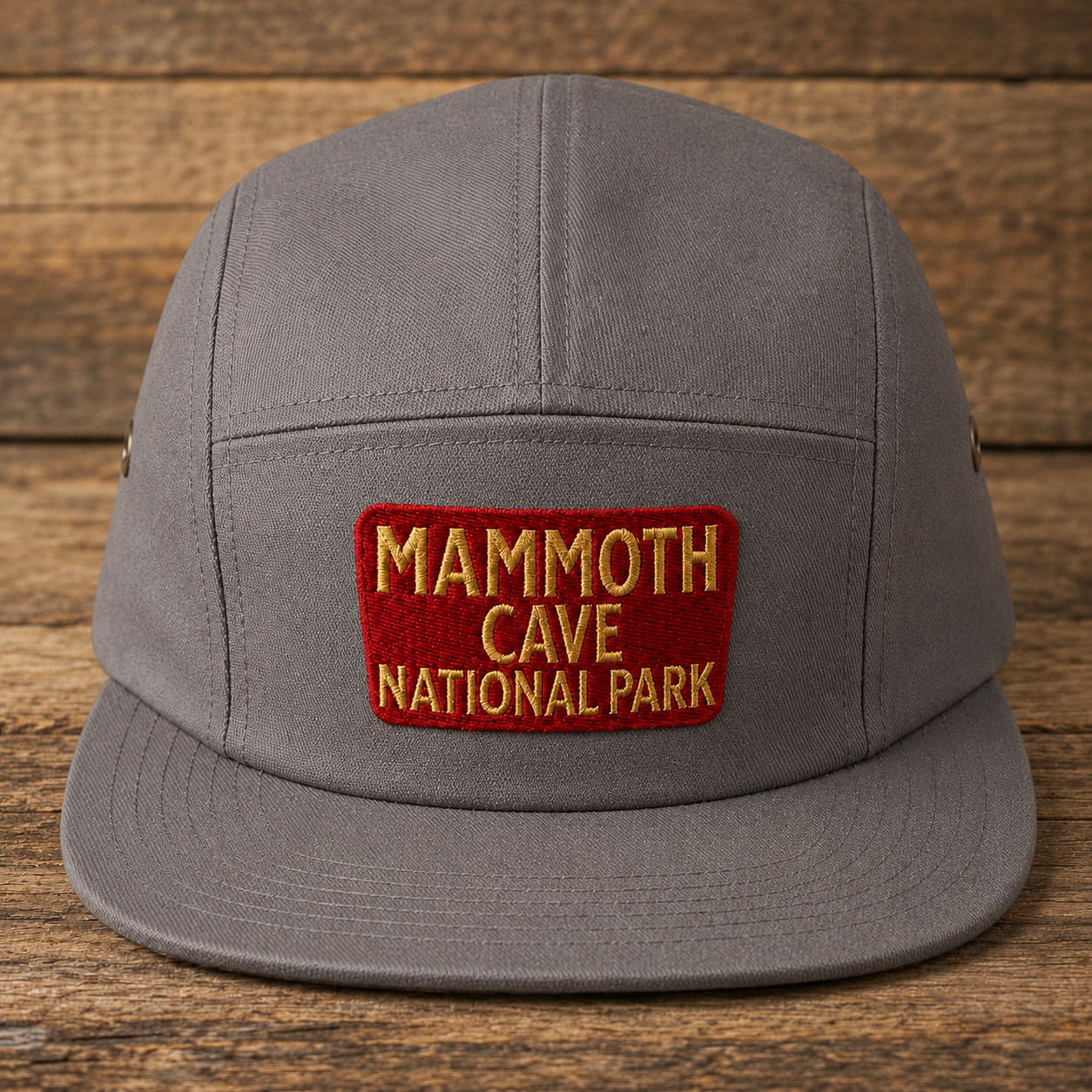Mammoth Cave National Park 5-Panel Hat in Grey