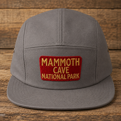 Mammoth Cave National Park 5-Panel Hat in Grey