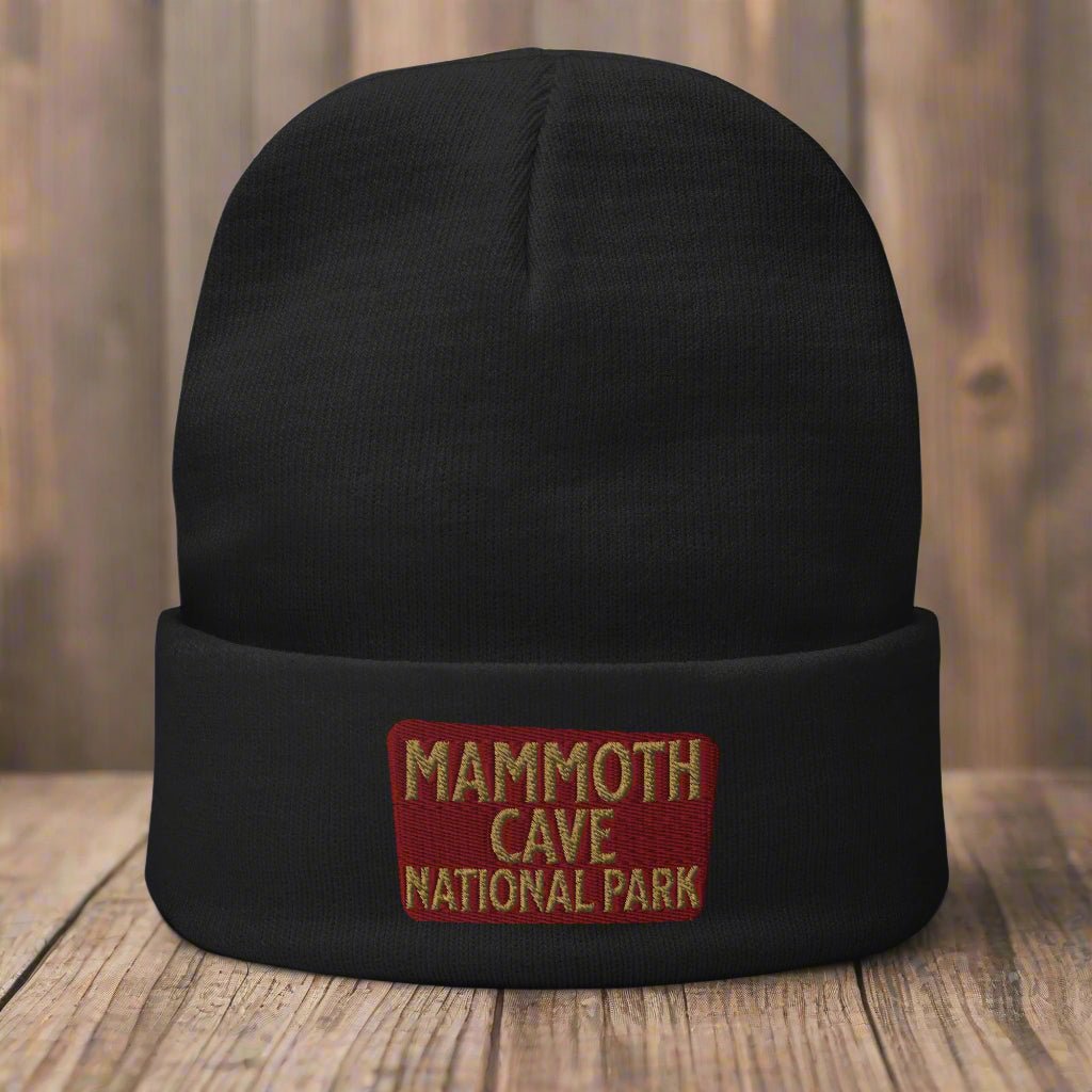 Mammoth Cave embroidered beanie primary product view