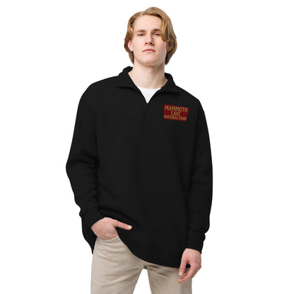 Mammoth Cave National Park 1/4 Zip Fleece Pullover - Parks ApparelSweater