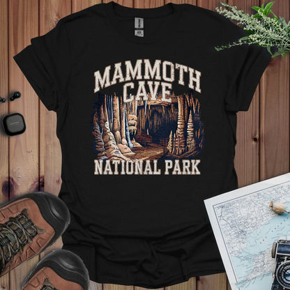 Mammoth Cave National Park graphic t-shirt shown from alternate product angle