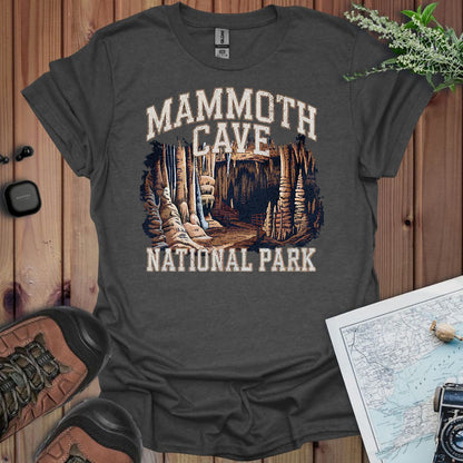 Mammoth Cave National Park graphic t-shirt detail or alternate product view